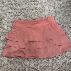 Athleta Pink Layered Skater Skirt